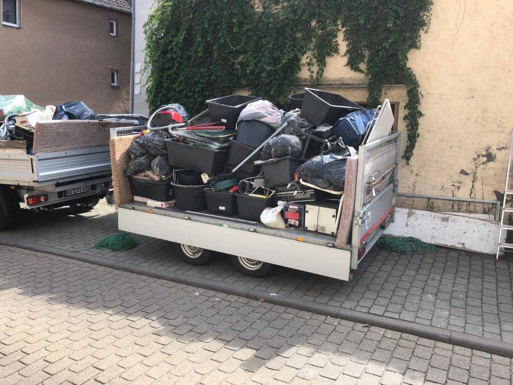 Entrümpelung Haushaltsauflösung Lagerhalle Keller Dachboden